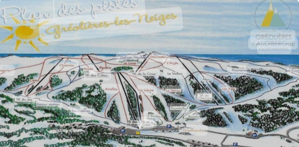 Apartamento Greolieres Les Neiges Exterior foto